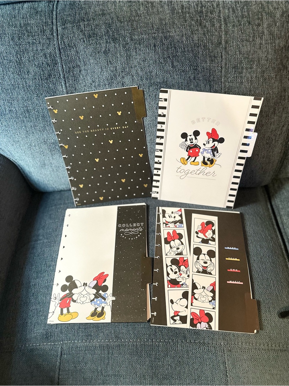 The Happy Planner Disney Mickey & Minnie Mouse 4 month Classic Undated extension